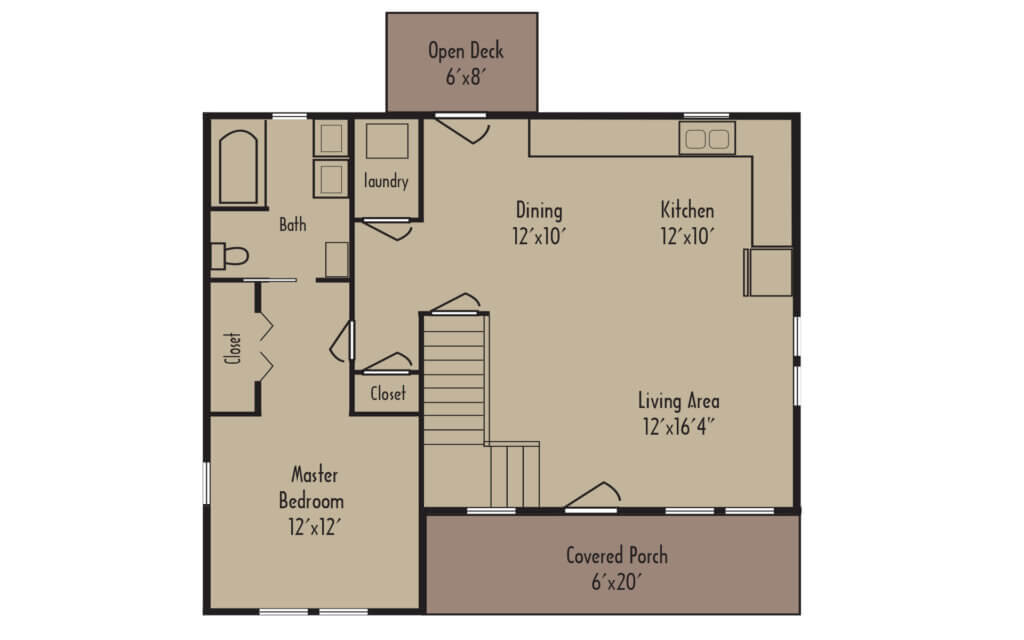 Adirondack Meredith 1stFloorH Adirondack Meredith 1stFloorH - Coventry Log Homes