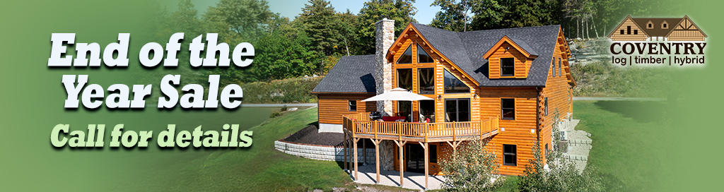 EndYearSale - Coventry Log Homes
