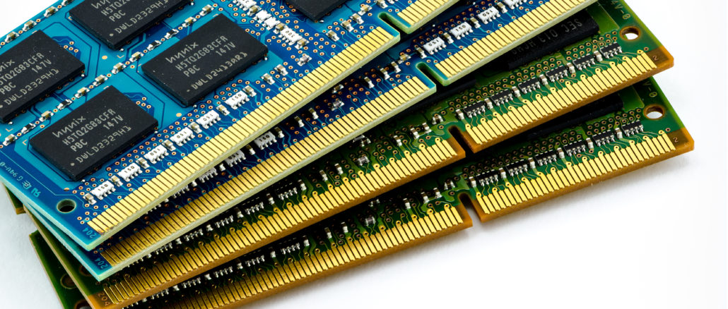 Close-up,Stack,Of,Ddr,Ram,(double,Data,Rate,Random,Access