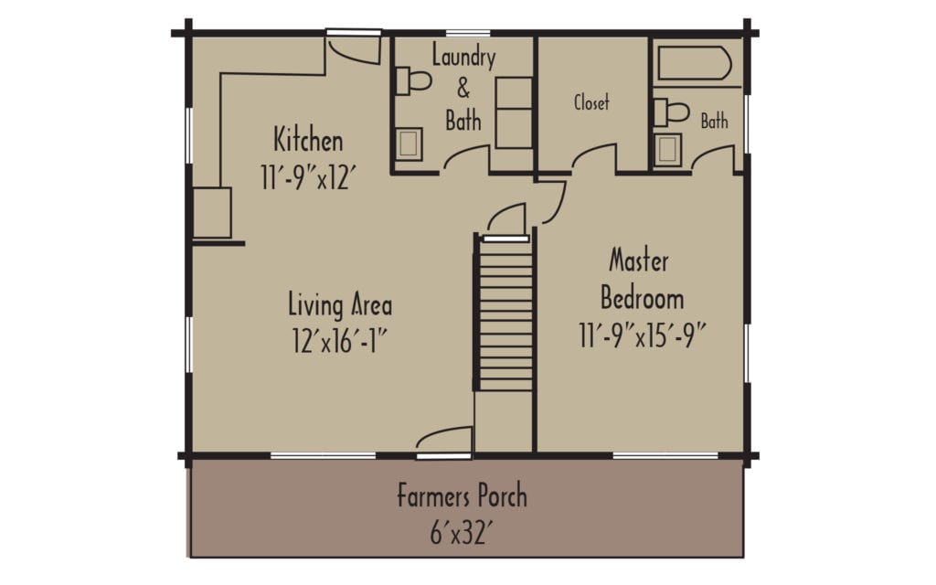 Tradesman Ashley 1stFloorH Tradesman Ashley 1stFloorH - Coventry Log Homes