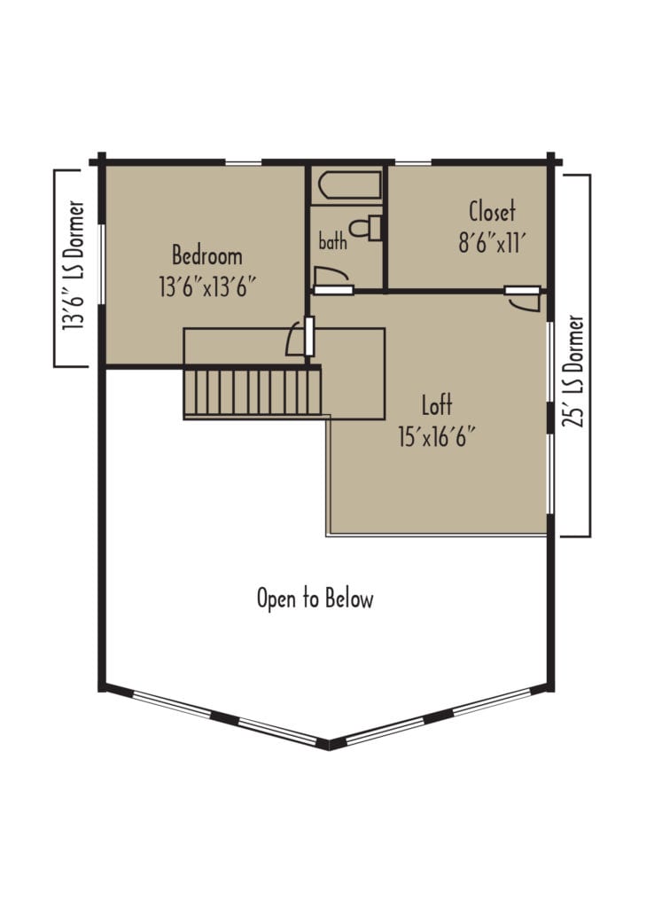Tradesman Aspen 2ndFloor Tradesman Aspen 2ndFloor - Coventry Log Homes