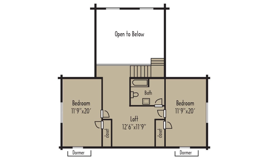 Tradesman Memphis 2ndFloorH Tradesman Memphis 2ndFloorH - Coventry Log Homes
