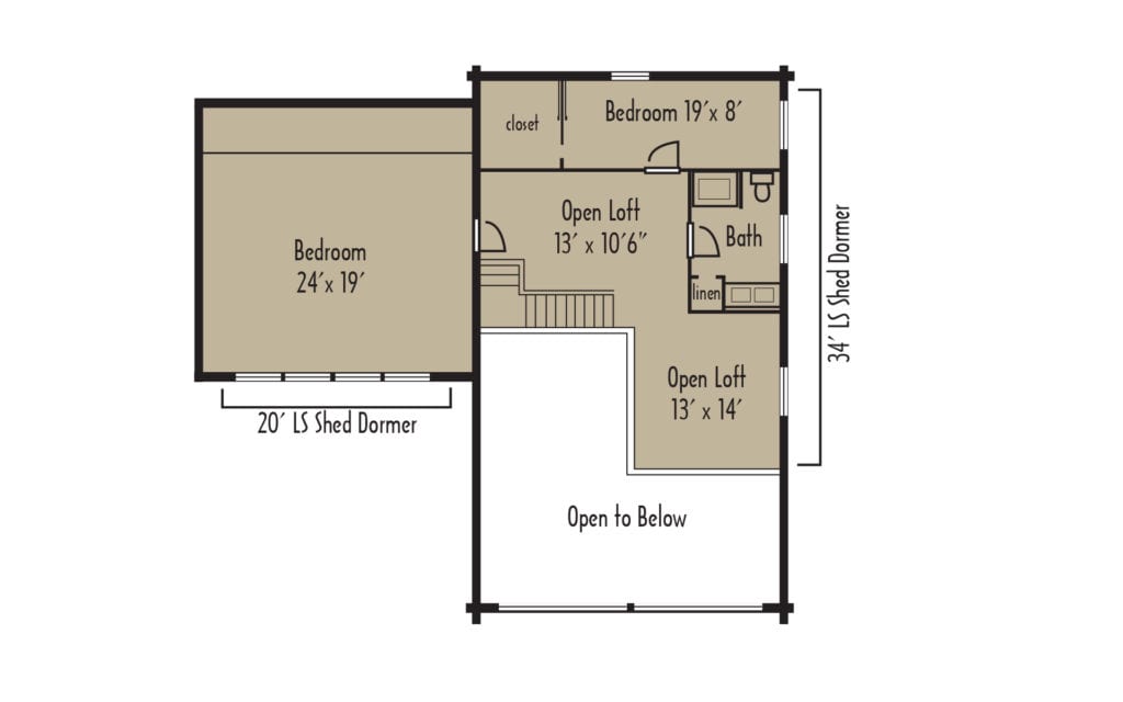 Tradesman Nevada 2ndFloorH Tradesman Nevada 2ndFloorH - Coventry Log Homes
