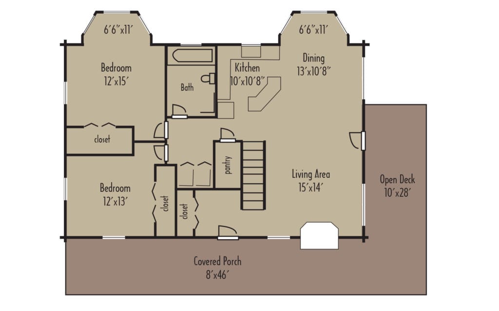 Tradesman Spokane 1stFloorH Tradesman Spokane 1stFloorH - Coventry Log Homes