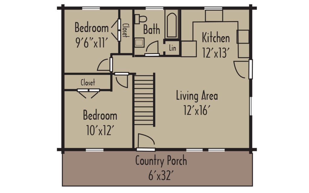 Tradesman Springfield 1stFloorH Tradesman Springfield 1stFloorH - Coventry Log Homes