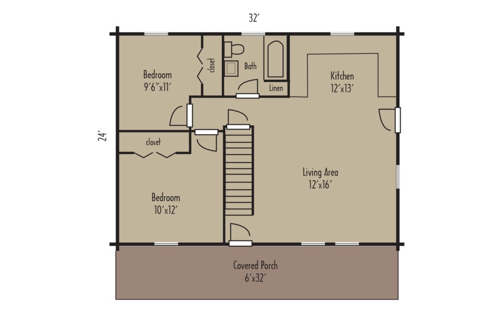 Tradesman Westport 1stFloorH Tradesman Westport 1stFloorH - Coventry Log Homes