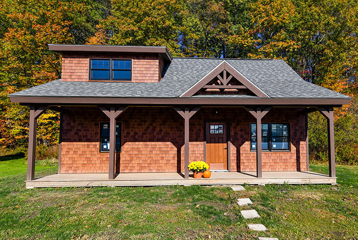 WillowExterior99 - Coventry Log Homes